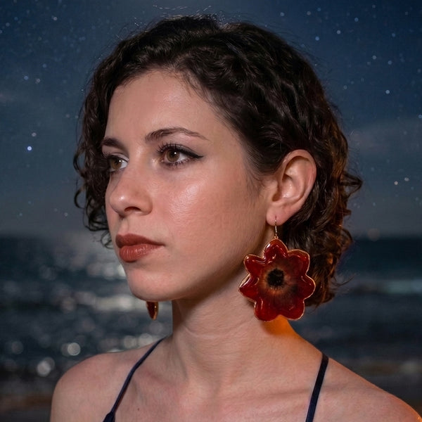 Wild Anemone Earrings