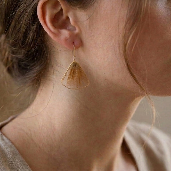 Acacia Flower Earrings